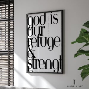 God Is Our Refuge side view