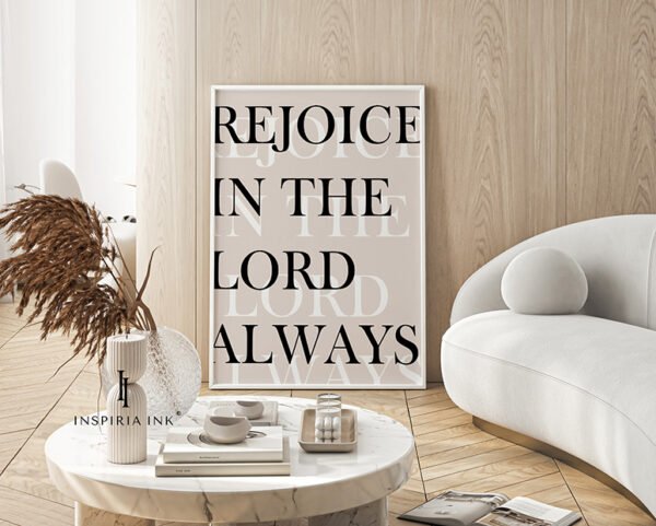 Rejoice In The Lord